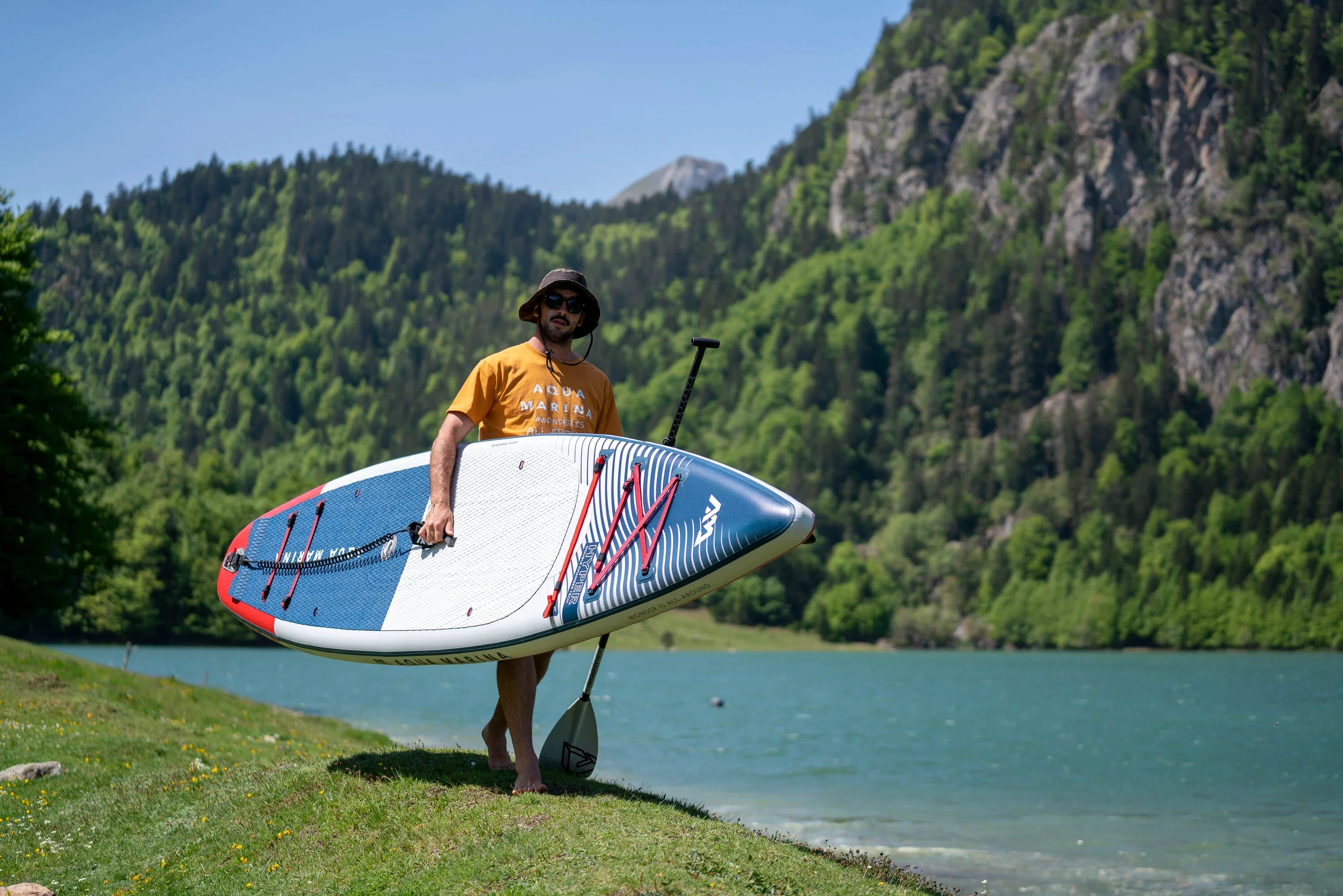 Aqua Marina Hyper 11'6" or 12'6" Inflatable Stand Up Paddle Board Touring Series
