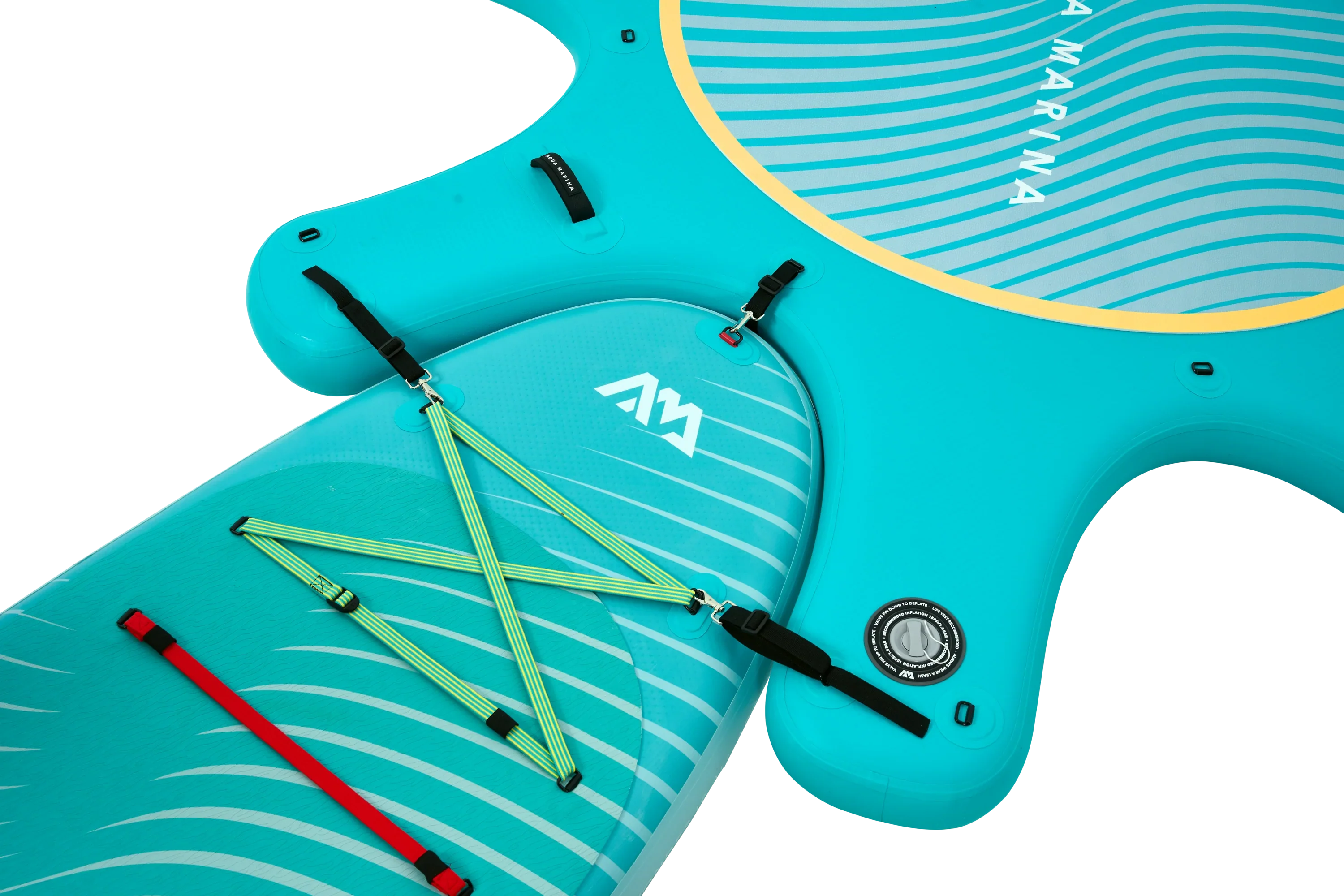 Aqua Marina BT-23DHP Dhyana 10'8" Inflatable Stand Up Paddle Board Fitness Series