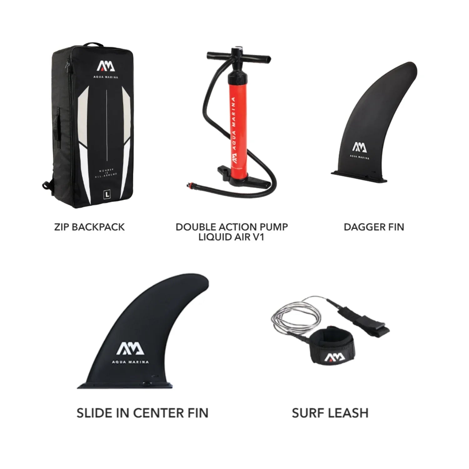 Aqua Marina BT-22BL Blade 10'6" Inflatable Stand Up Paddle Board Windsurf Series