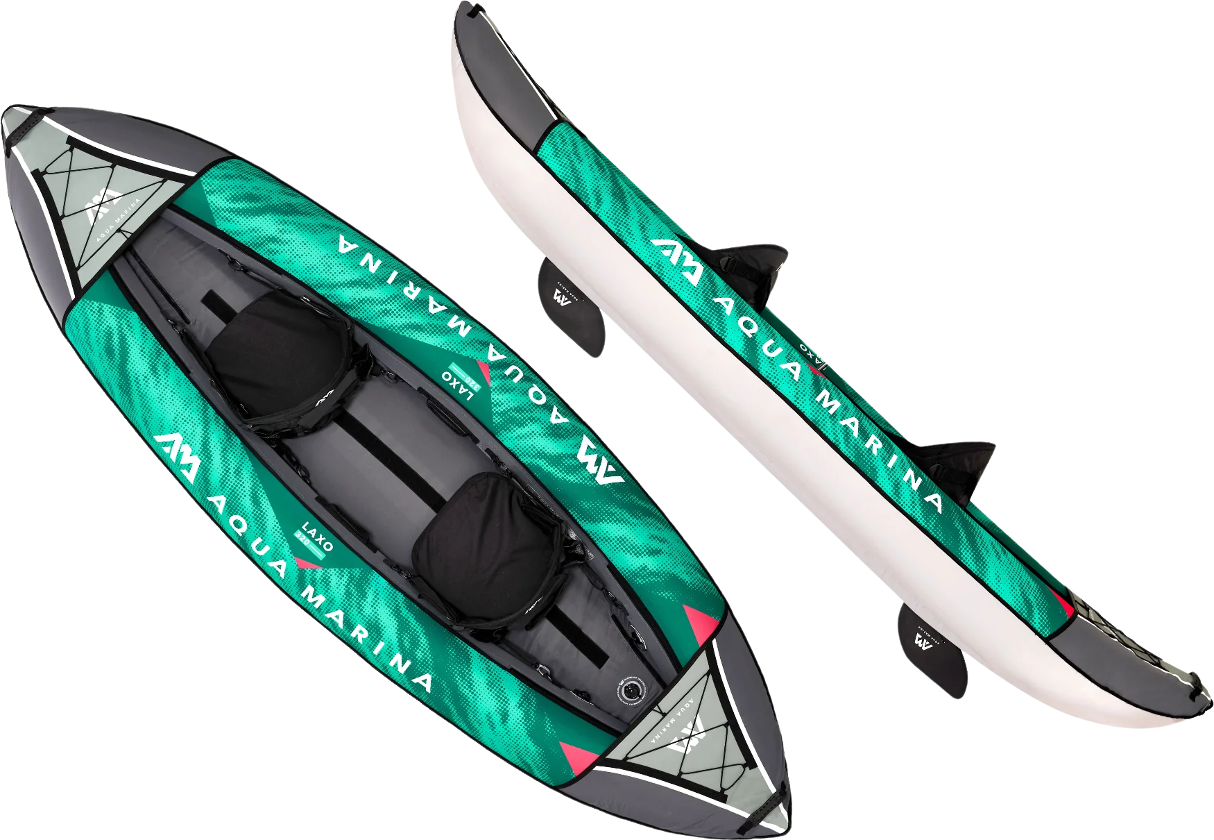Aqua Marina LA-320 Laxo 10'6" Inflatable Kayak 2-Person Recreational