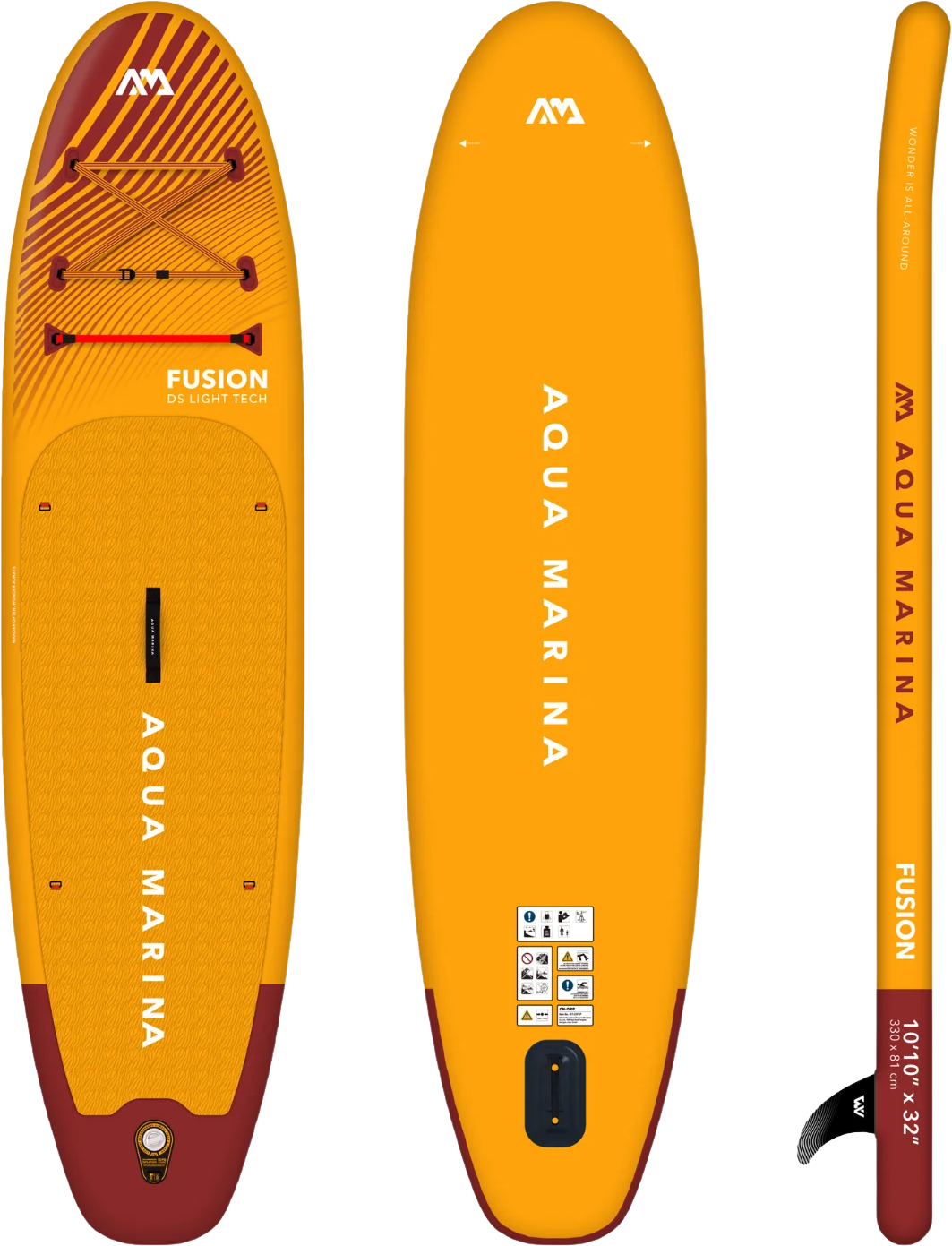 Aqua Marina BT-23FUP Fusion 10'10" Inflatable Stand Up Paddle Board All-Around Series